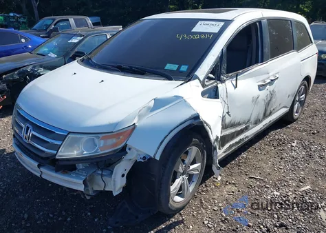 2012 Honda Odyssey Ex-L из США, поврежденный, VIN 5FNRL5H6XCB015955